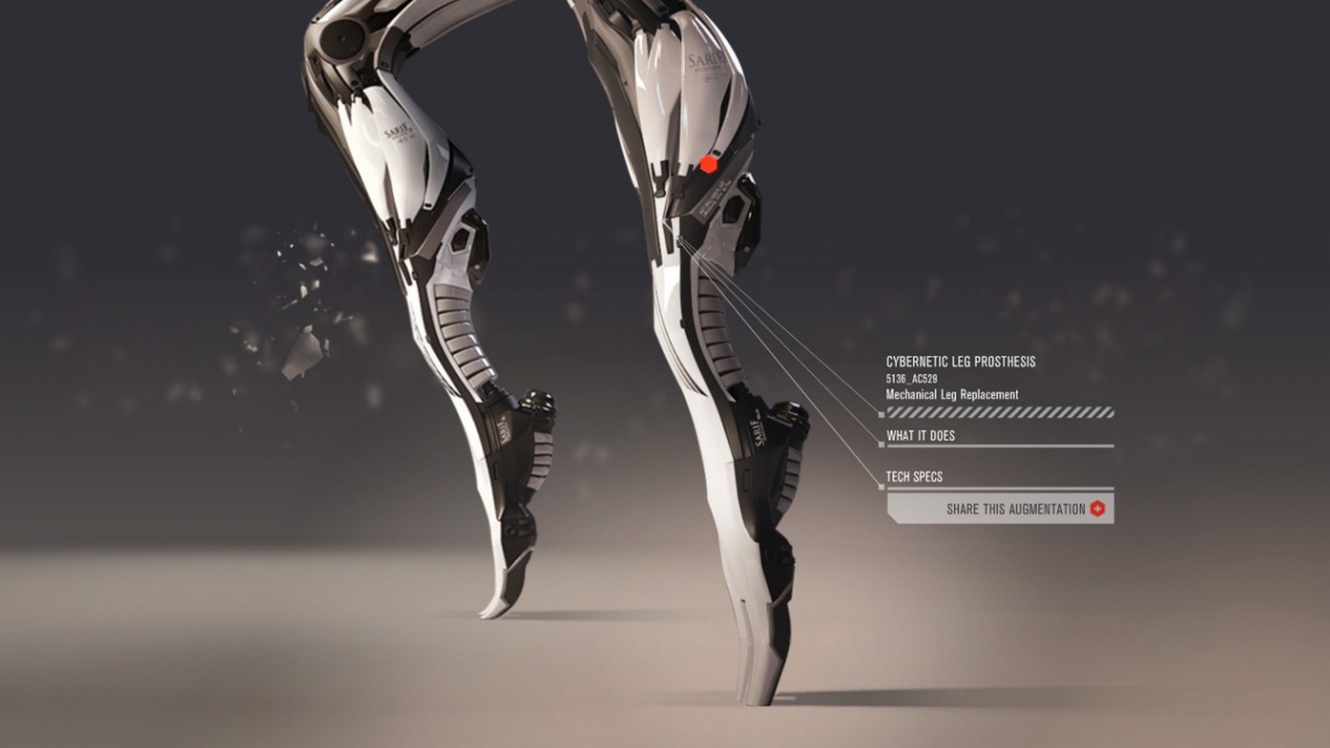 Cyborg/Enhanced Legs